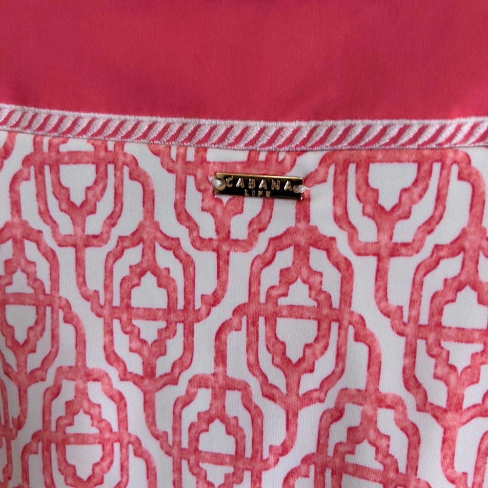 Cabana Life Women's Napa Embroidered Tunic Dress Large NWT UPF 50 Resortwear - Picture 13 of 15